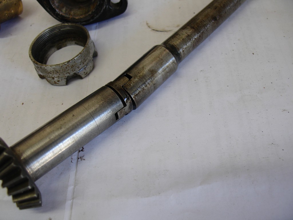 Driveshaft coupling on OHC drive of MkII KSS